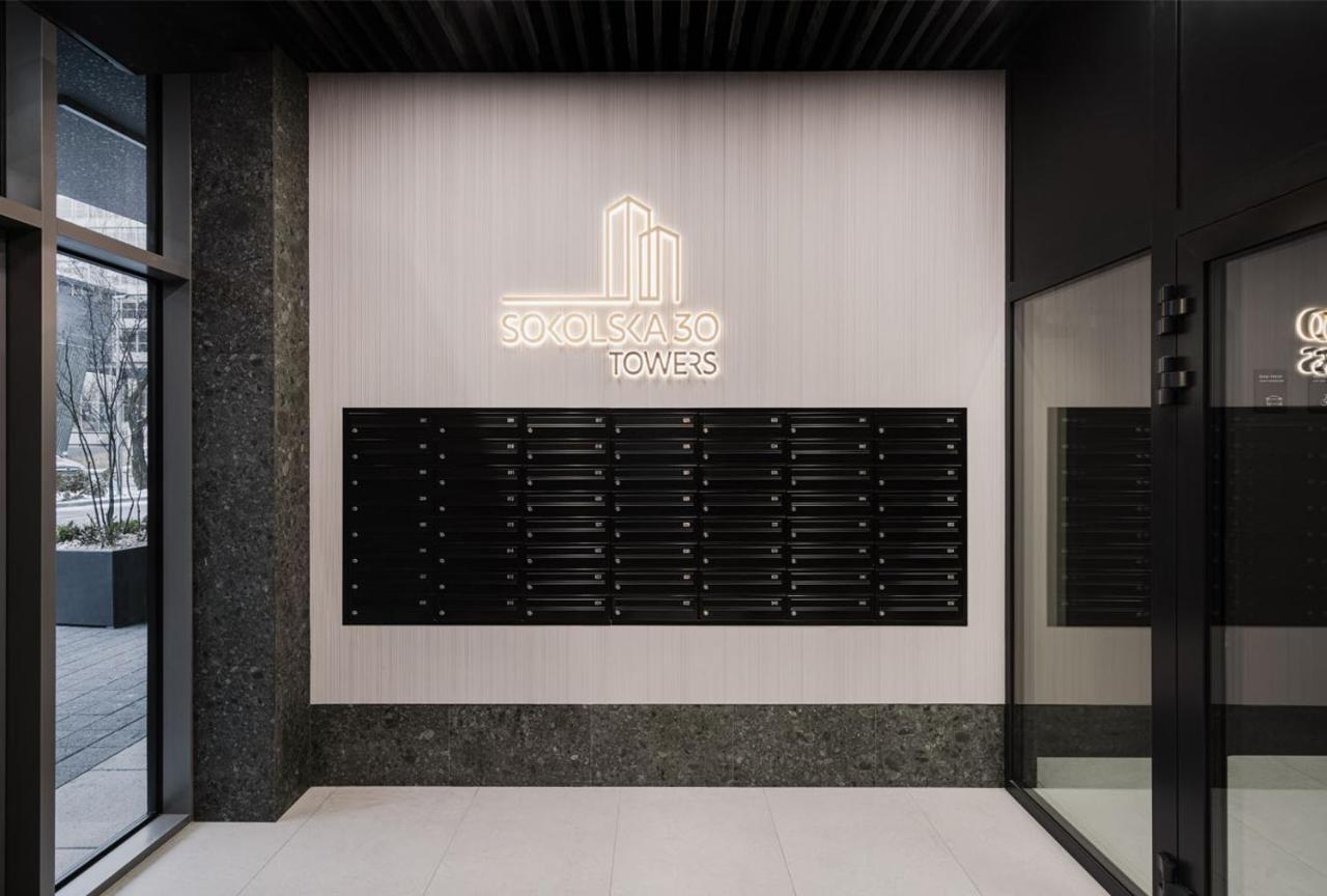 15 Pietro Sokolska 30 Towers Apartments - New- Lux- Parking- Sauna- Gym- And Good View From 15Th Floor 카토비체 외부 사진
